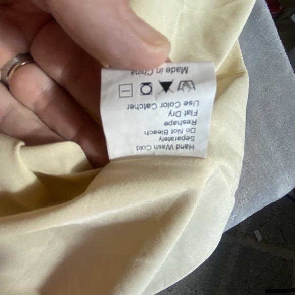 Gemma Albright Tiered Dress XL Maxi Tiered Long Slv‎ V-Neck Tie Romantic Cottage - Picture 16 of 16